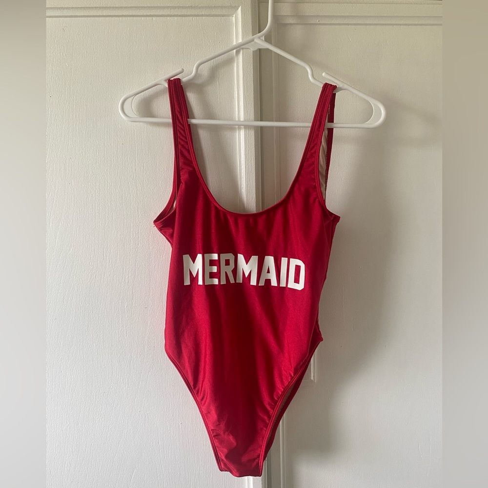 Private Party Mermaid One Piece Bathing Suit